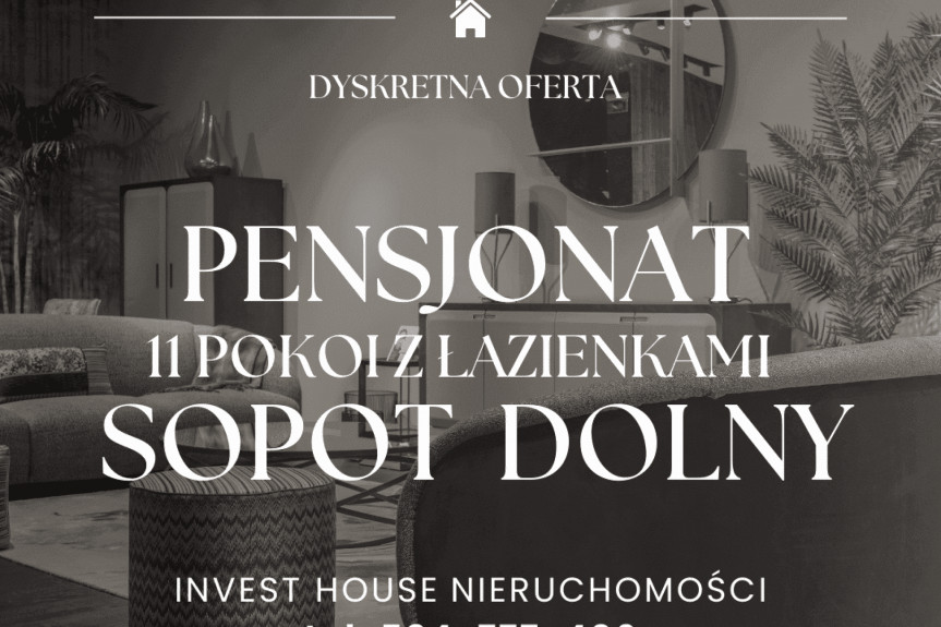 Sopot, Dolny, Sopot - dom idealny pod wynajem - off market